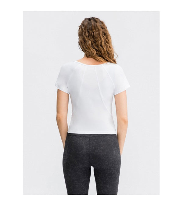 Women Short-Sleeved Slim Fit Shirt