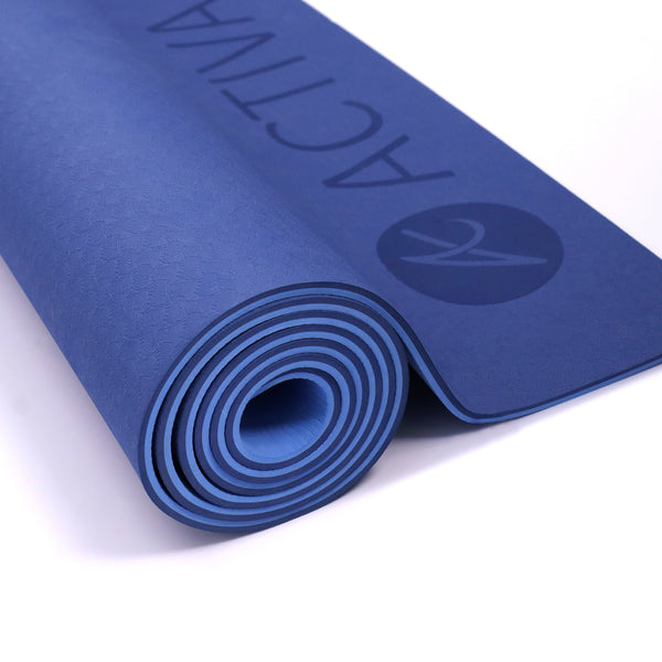 TPE Yoga Mat (Blue)